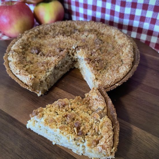 Croustillant pomme-caramel